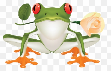Frog - Tree Frog Clip Art Png,Transparent Frog