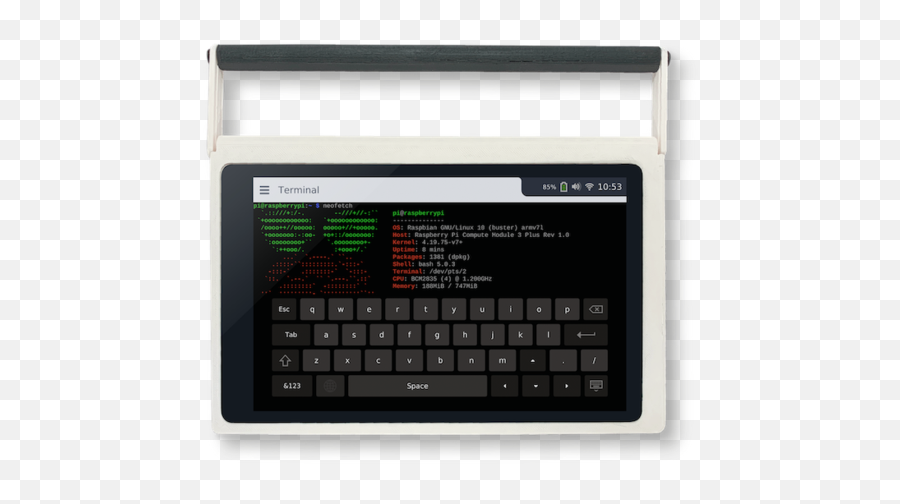 Cutiepi - Worldu0027s Thinnest Raspberry Pi 4 Tablet Raspberry Pi Compute Module 4 Linux Png,Dokkaebi Icon