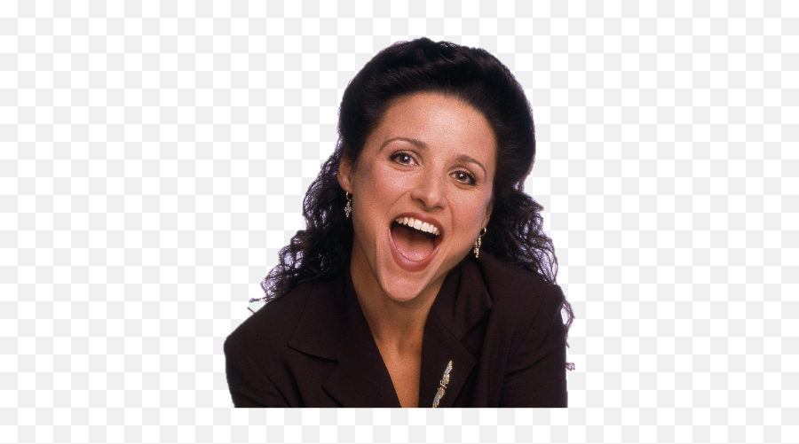 Seinfeld Elaine Benes Harris - Julia Louis Dreyfus 90s Png,Seinfeld Png