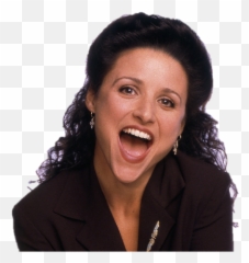 Seinfeld Elaine Benes Harris - Julia Louis Dreyfus 90s Png,Seinfeld Png