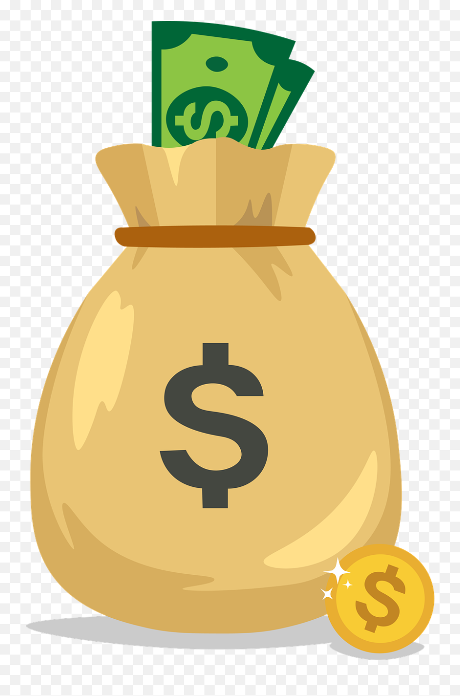 Money Dollars Sack - Free Image On Pixabay Earning App Png,Bag Icon