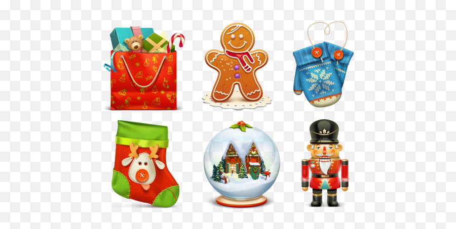 Christmas Icon Set Quality Icons - Christmas Icons Png,Christmas Icon Png