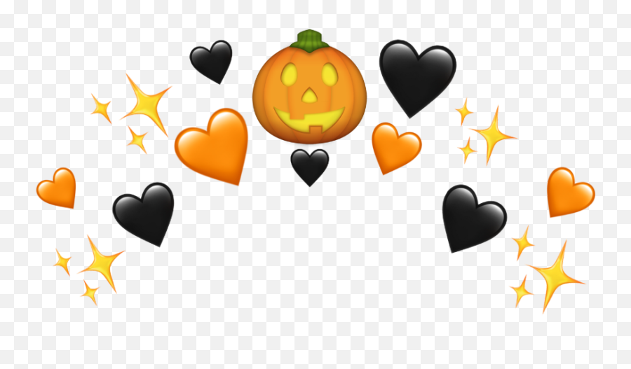 Halloween Emoji Pumpkin Freetoedit - Clip Art Png,Pumpkin Emoji Transparent
