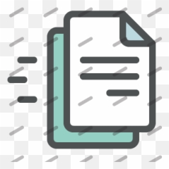 File Icon - text document files and folders motion Green Paper Icon Png