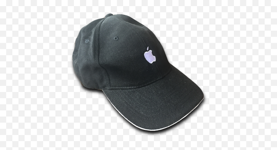 White Rim Black Apple Cap Logo Shirts Apparel - Baseball Cap Png,Black Apple Logo