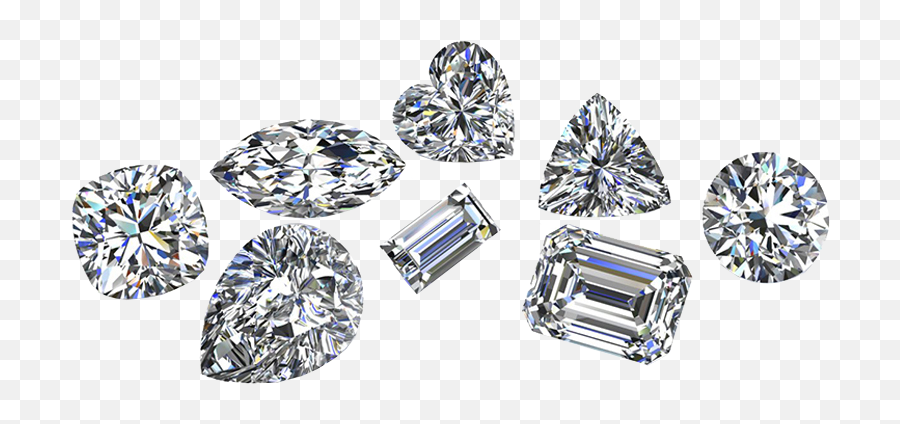 Loose Diamonds Wholesale - Loose Diamonds Different Shapes Png,Loose Diamonds Png
