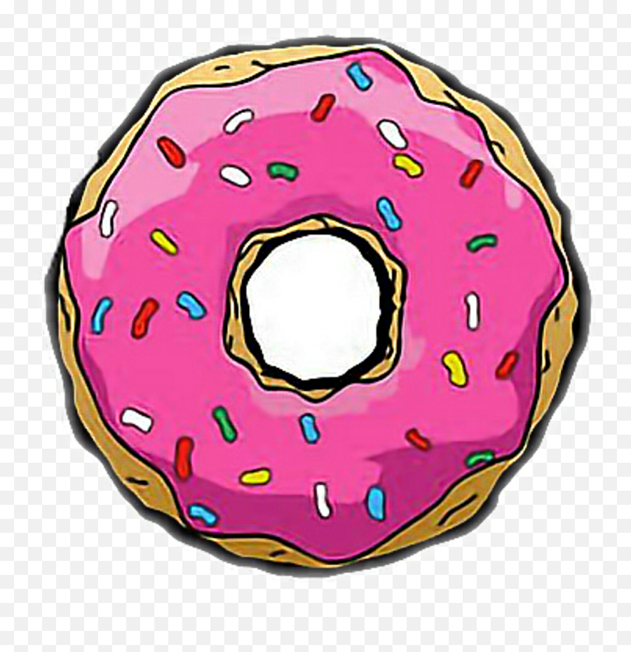 Rosquilla Dona Food Homer Homerosimpson Freetoedit - Donuts Donuts De Homer Simpson Png,Homero Png