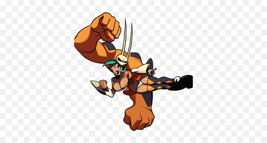 Cerebella Skullgirls Fighting Games Art Studies Png Icon