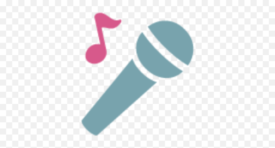 Microphone Microfono Emoji Animoji Singer - Circle Png,Microfono Png