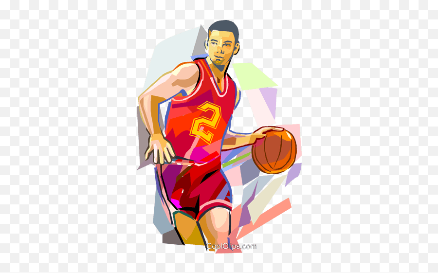 Basketball Player Dribbling Ball - Basketball Player Vector Png,Basketball Players Png