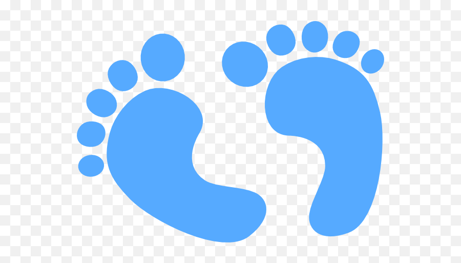 Baby Boy Footprints Png 3 Image - Baby Feet Light Blue,Foot Prints Png