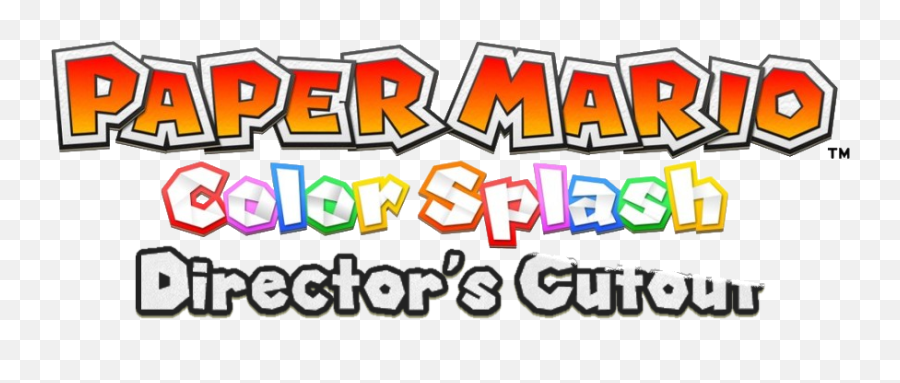 Paper Mario Color Splash Directoru0027s Cutout Fantendo - Clip Art Png,Color Splash Png