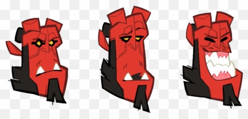 Bookreviews - Onemamau0027ssummer Hellboy Fan Art Cute Png,Hellboy Png