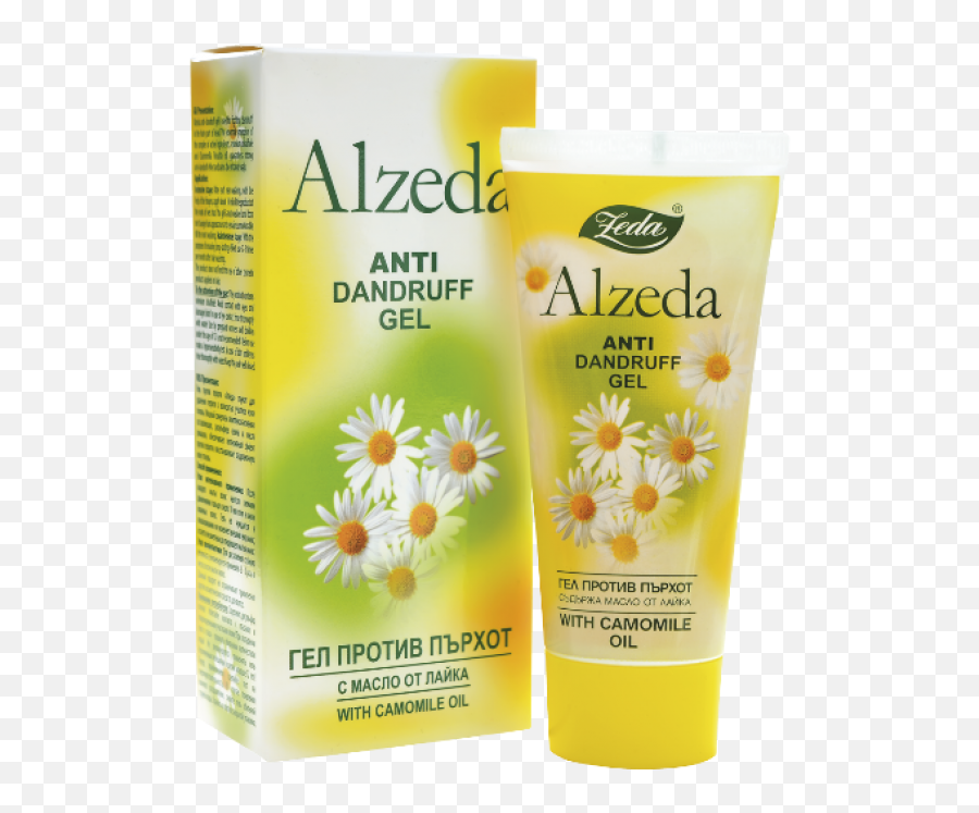 Anti Dandruff Gel U201dalzedau201d With Chamomile Oil - Dandruff Dandruff Png,Chamomile Png