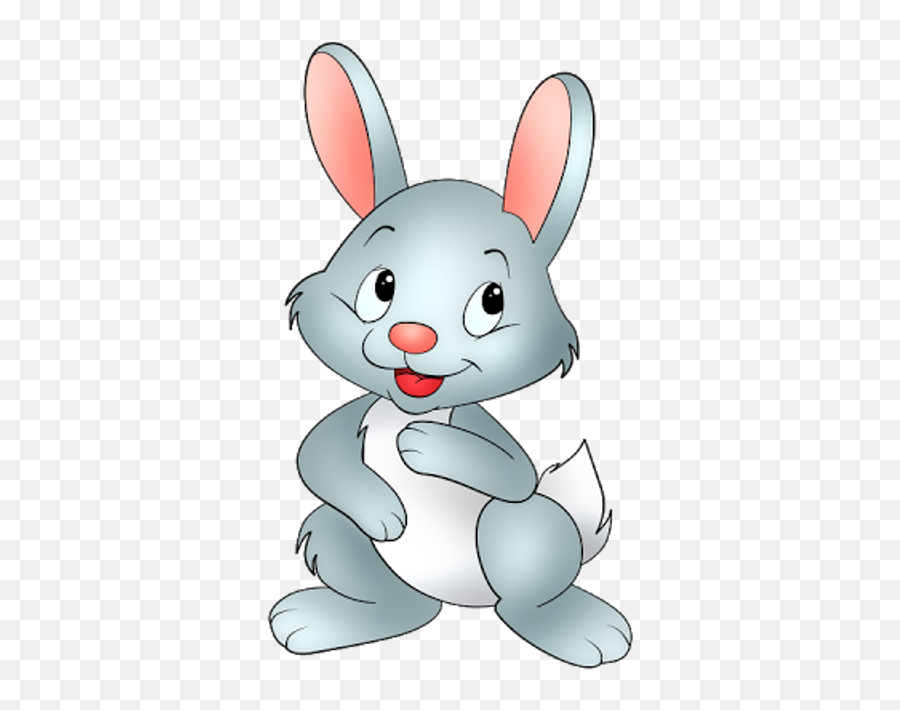 Library Of Rabbit Cat Graphic Transparent Friends Png Files - Cartoon Rabbit Transparent Background,Rabbit Transparent