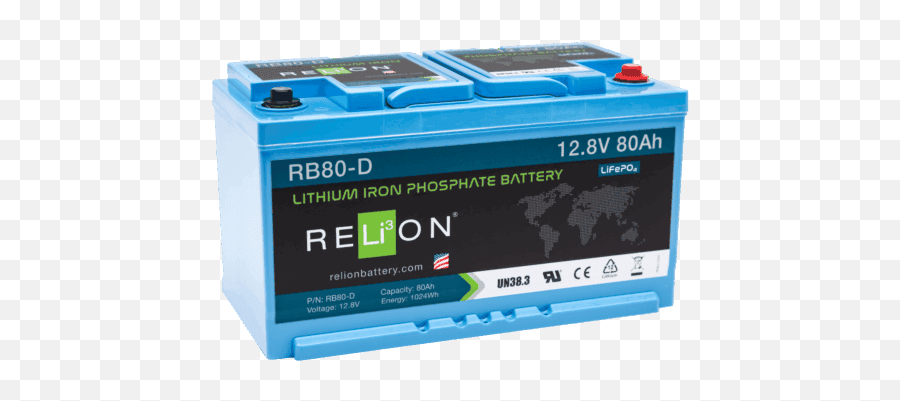 Rb24v50 Lithium Ion Battery - Lifepo4 Batterie 12v 100ah Png,Batteries Png