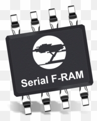 Serial Fram Nonvolatile Memory Devices - Cypress Mouser Israel Ferroelectric png