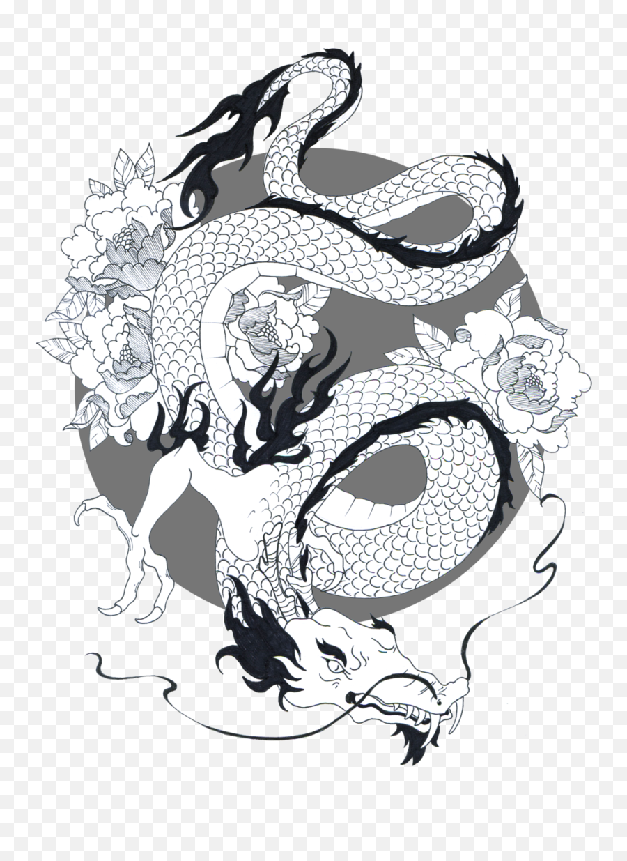 Japanese Dragon Png Clipart - Japanese Dragon Png,Dragon Clipart Transparent Background