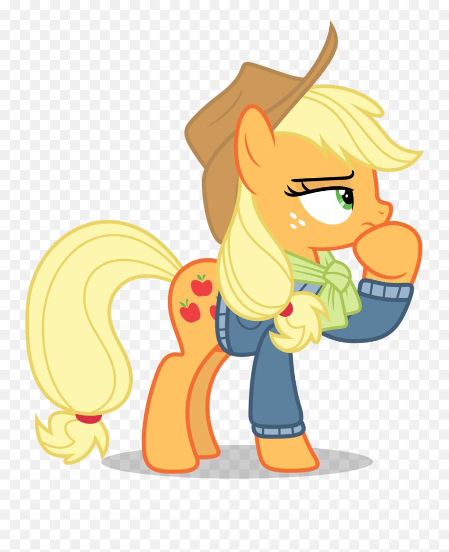 Cowboy Svg Horse Transparent Background - Applejack My Little Friendship Is Magic Png,Horse Transparent Background