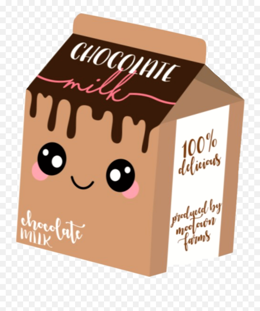 Carton Cute Chocolate Milk Png - Kawaii Chocolate Milk Cartoon,Chocolate  Milk Png - free transparent png images 