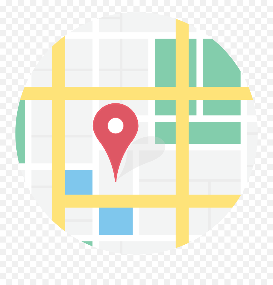Library Of Location Map Banner Transparent Stock Png Files - Map Icon Flat Png,Location Png