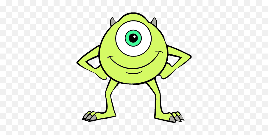 Clipart Mike From Monsters Inc - Cartoon Mike Monsters Inc Png,Monsters Inc Transparent
