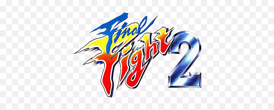 Final Fight 2 Game Logo Beat Em Up Rr - Final Fight 2 Logo Png,Rr Logo