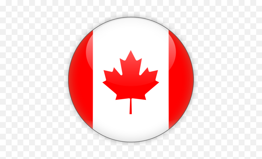 Round Icon - Canada Flag Circle Png,Canada Png