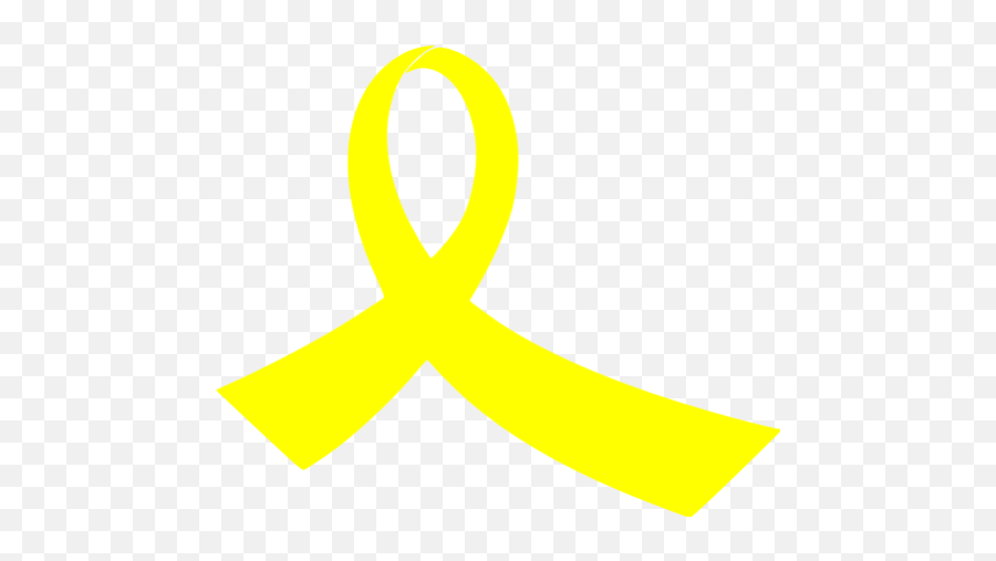 Yellow Ribbon 13 Icon - Free Yellow Ribbon Icons Amboy Png,Yellow Ribbon Png