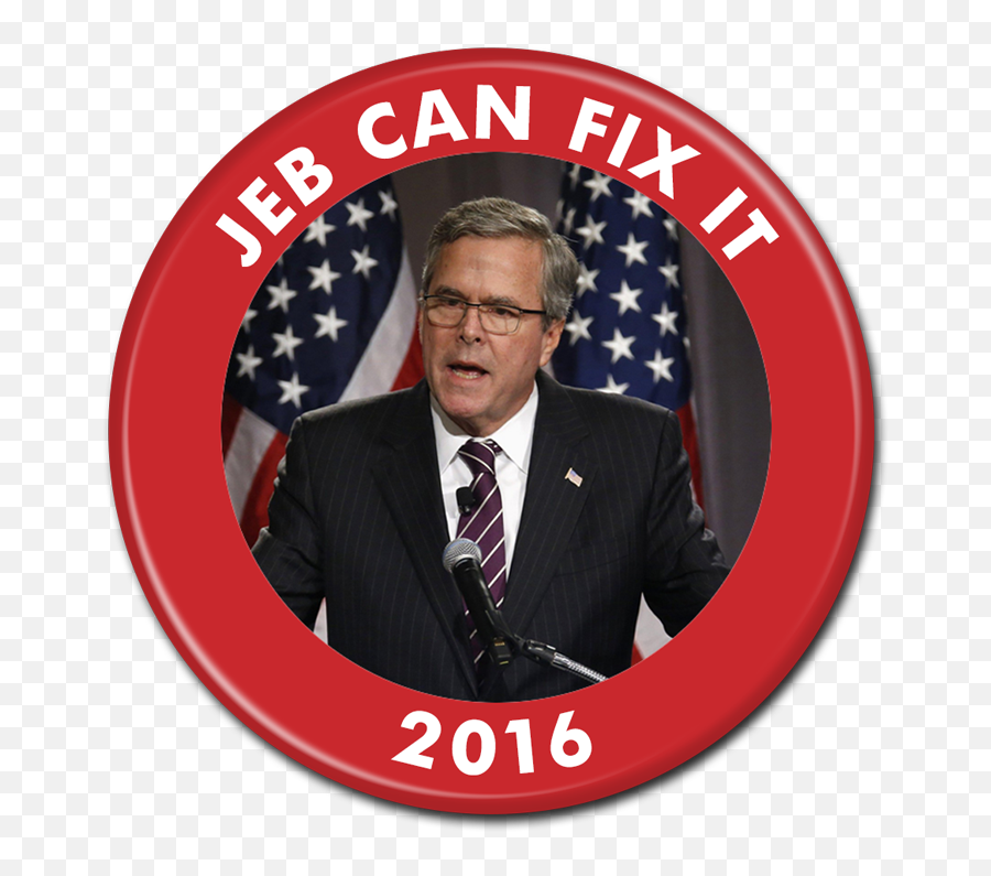 Jeb For President Buttons - Jeb Bush Png,Jeb Bush Png