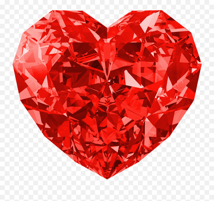 Diamond Isolated Transparent - Pink Diamond Heart Png,Diamond Transparent Background