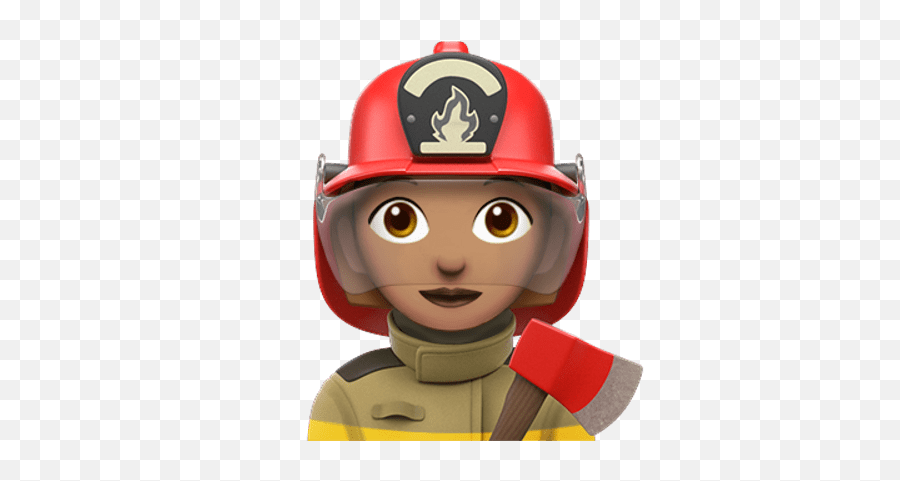 Apple Fireman Emoji Transparent Png - Apple Gender Neutral Emojis,Firefighter Png