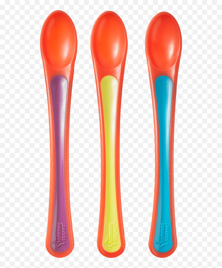 Heat Sensing Spoons Tommee Tippee - Tommee Tippee Heat Sensing Spoons Png,Plastic Spoon Png