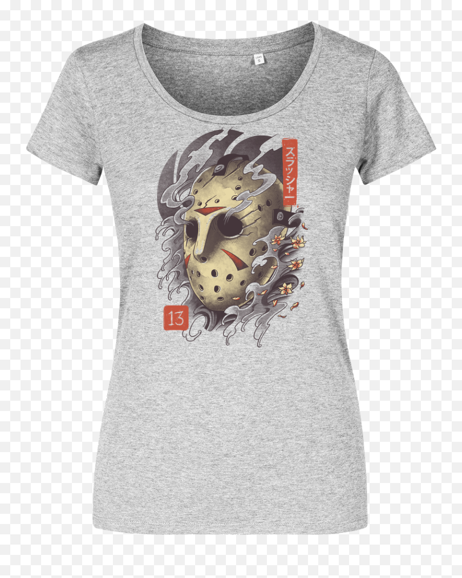 Buy Oni Jason Mask Girl - Shirt Supergeekde Png,Jason Mask Png