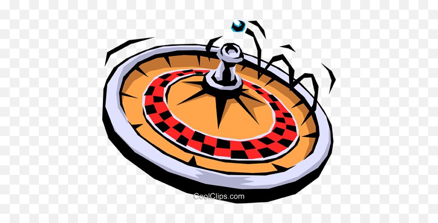 Roulette Wheel Royalty Free Vector Clip - Roulette Wheel Clip Art Png,Roulette Wheel Png