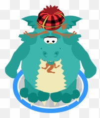 Loch Ness Costume Ingame - Club Penguin Loch Ness Costume Clip Art Png,Ness Png