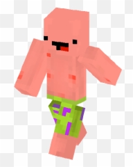Patrick Derp Skin - Patrick Minecraft Skin Png,Derp Face Png