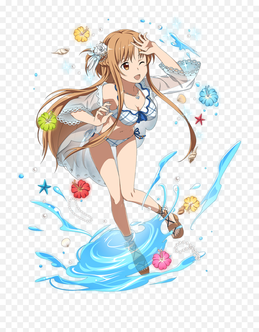 Sao Transparents Images - Sao Memory Defrag Summer Png,Asuna Transparent