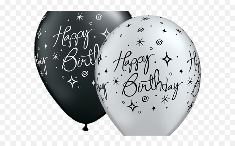 Hd Png Download - Happy Birthday Balloon Png Single,Silver Balloons Png