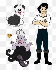 The Little Mermaid Disney Ursula - Cartoon Png,Ursula Png