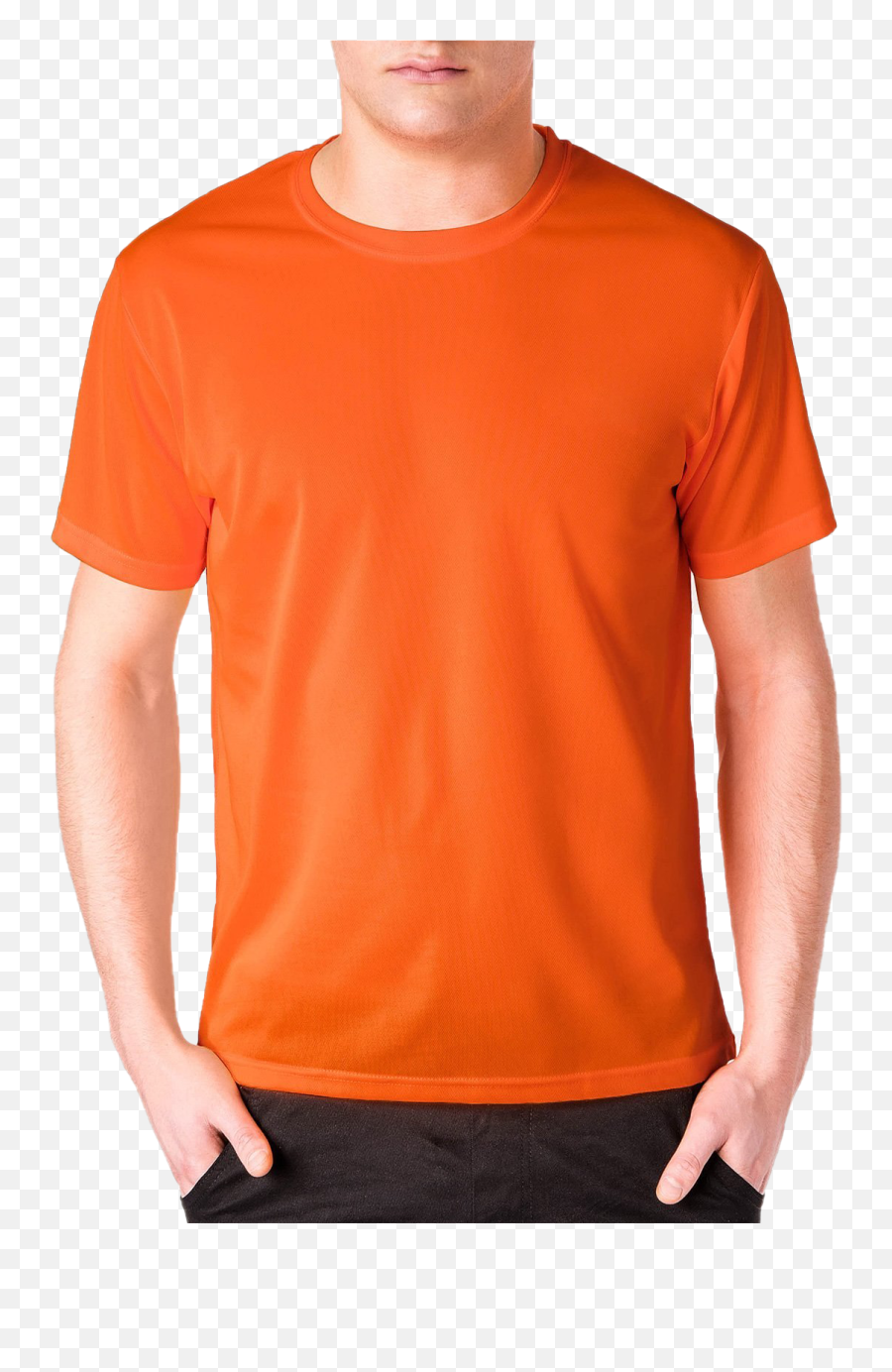Plain Orange T Png Blank Shirt