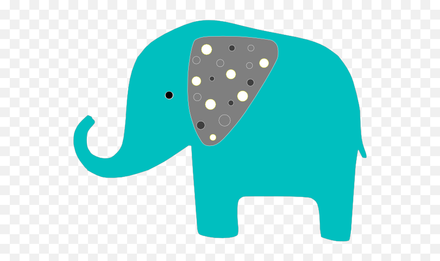 Mint Green Elephant Png Clip Arts For Web - Clip Arts Free Mint And Grey Elephant,Elephant Clipart Png