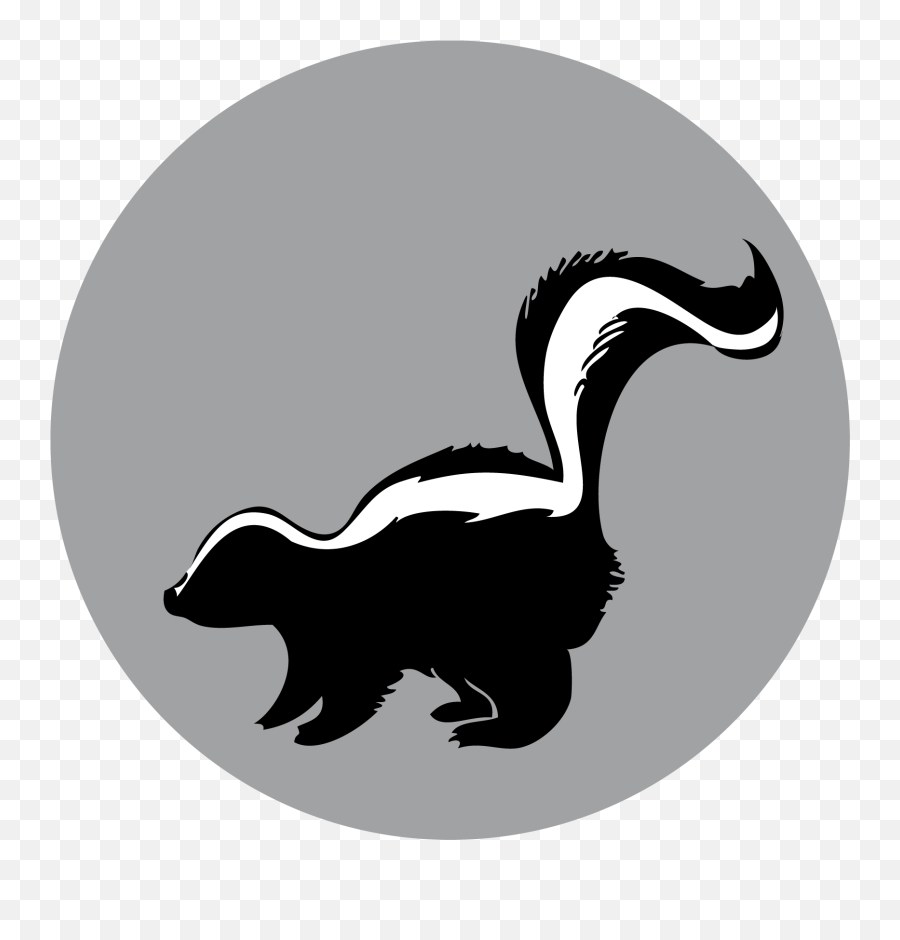 Raccoon Silhouette American Mink Duck Skunk - Raccoon Png Skunk Silhouette Clip Art,Skunk Transparent