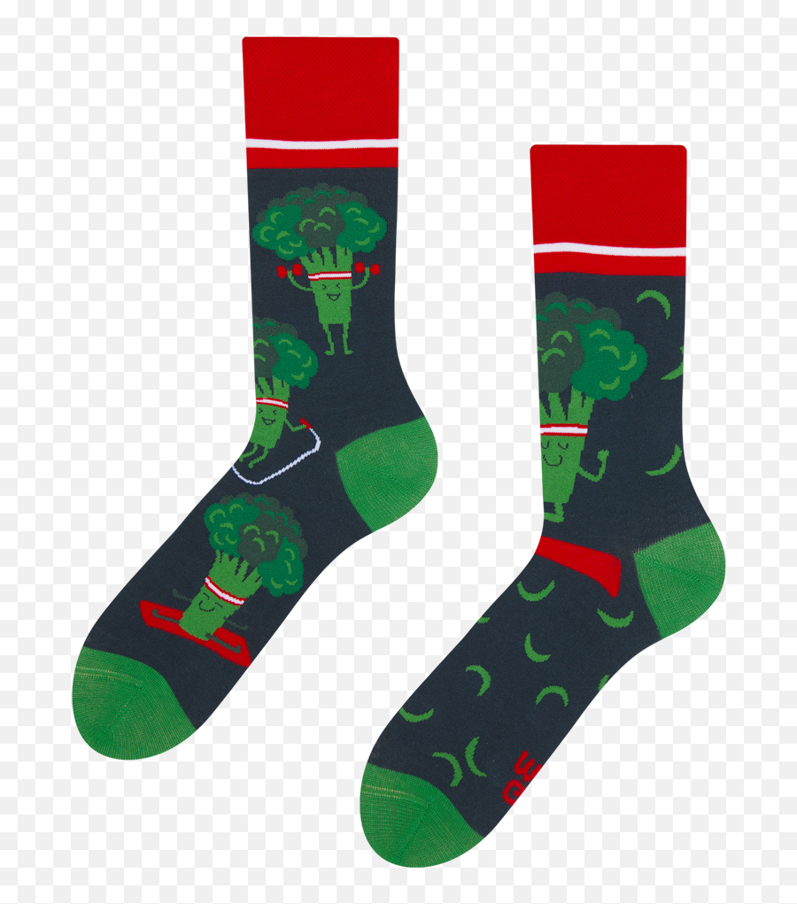 Regular Socks Fit Broccoli - Skarpetki Pablo Escobar Png,Broccoli Png
