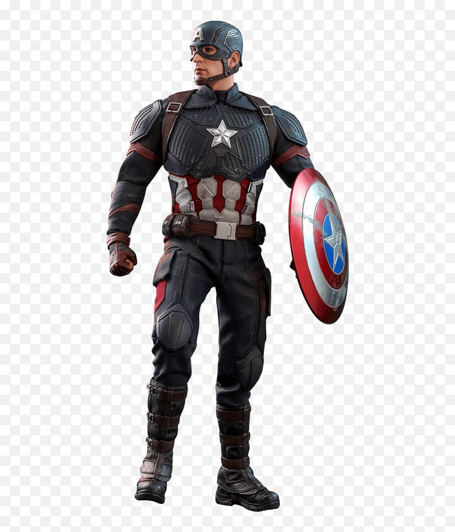 Captain America - Avengers Endgame Hot Toys Captain America Png,Captain America Logo