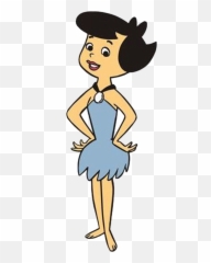 13 New Pngs - Barney Rubble Wilma Fred Flintstone,Flintstones Png
