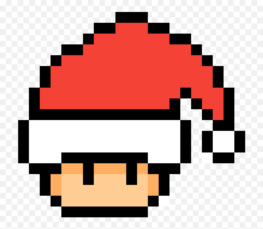 Super Mario Mushroom Png Clipart - Pixel Art Pokemon Ball,Feliz Navidad Png