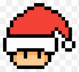 Super Mario Mushroom Png Clipart - Pixel Art Pokemon Ball,Feliz Navidad Png