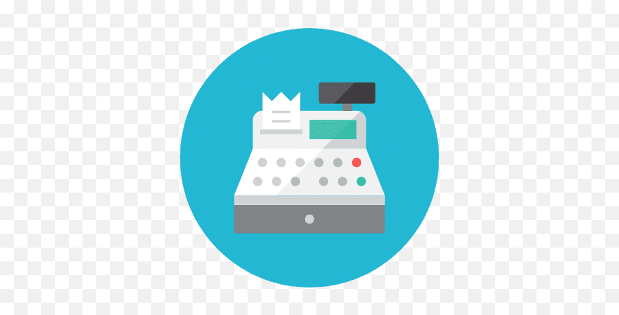 Cash Registers Vs Point Of Sales - Sg Solutions Cash Register Icon Png,Cash Register Png