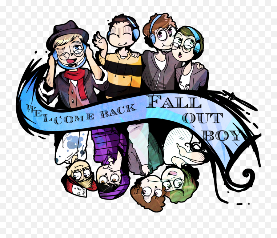 Download Hd Fall Out Boy Fan Art - Fall Out Boy Png,Fall Out Boy Transparent
